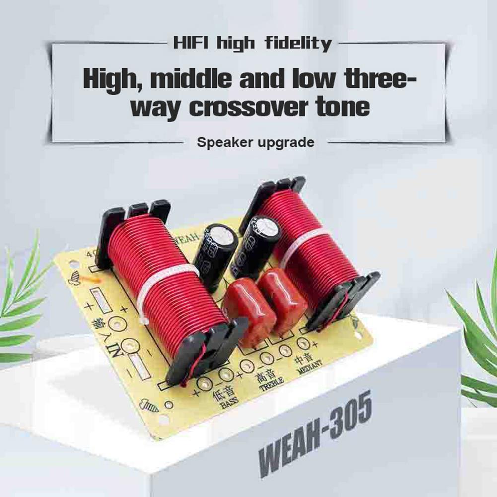 Speaker Crossover - ตัวแบ่งความถี่ SPEAKER HIFI 3ทาง150W วงจรครอสโอเวอร์เสียงแหลมโมดูลตัวกรองลำโพงบ้านชุดปรับแต่ง