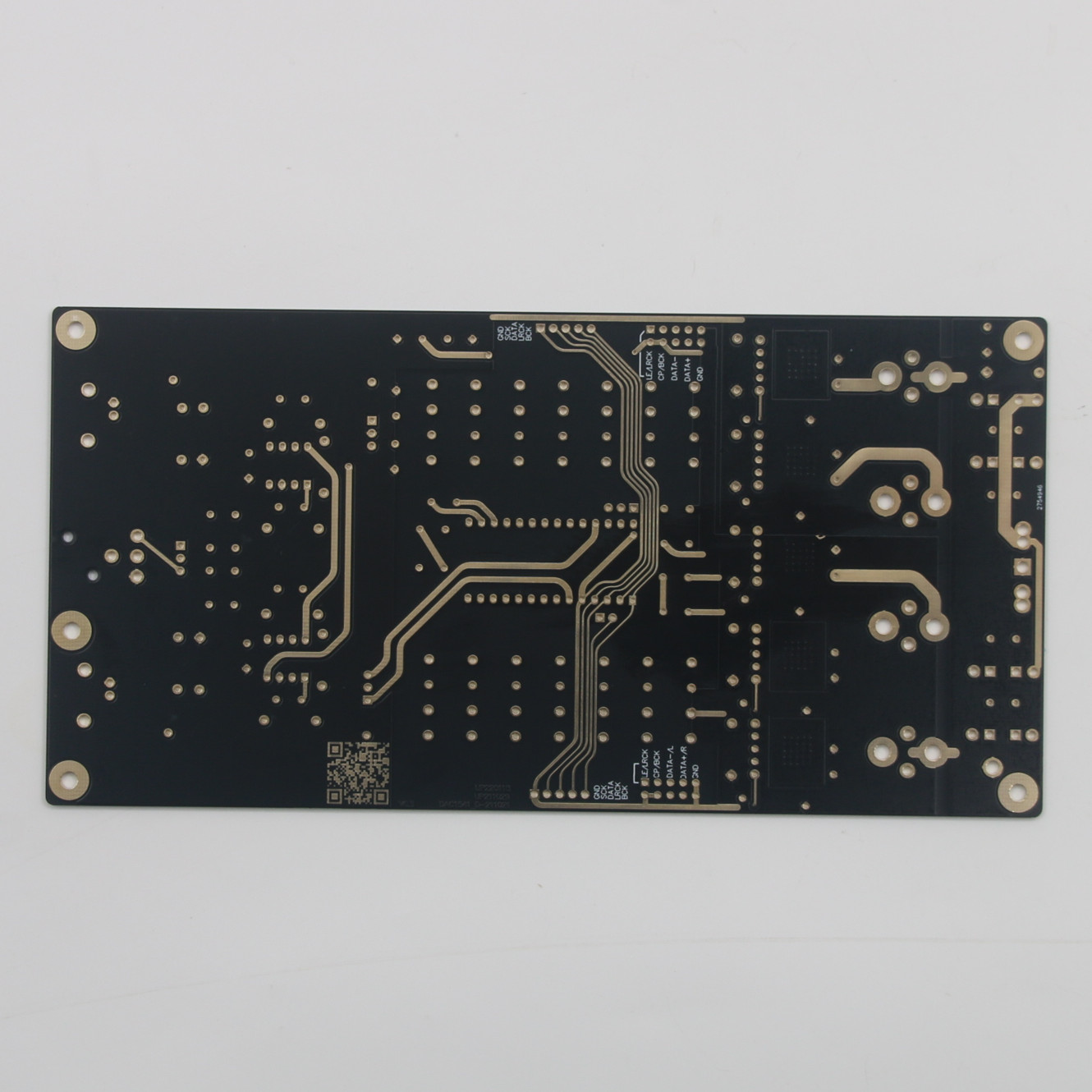 Audio Dac - ไฮไฟ 1PC TDA1541 บอร์ดถอดรหัสเสียงสเตอริโอ PCB แบบเปลือยโคแอกเชียลออปติคอล