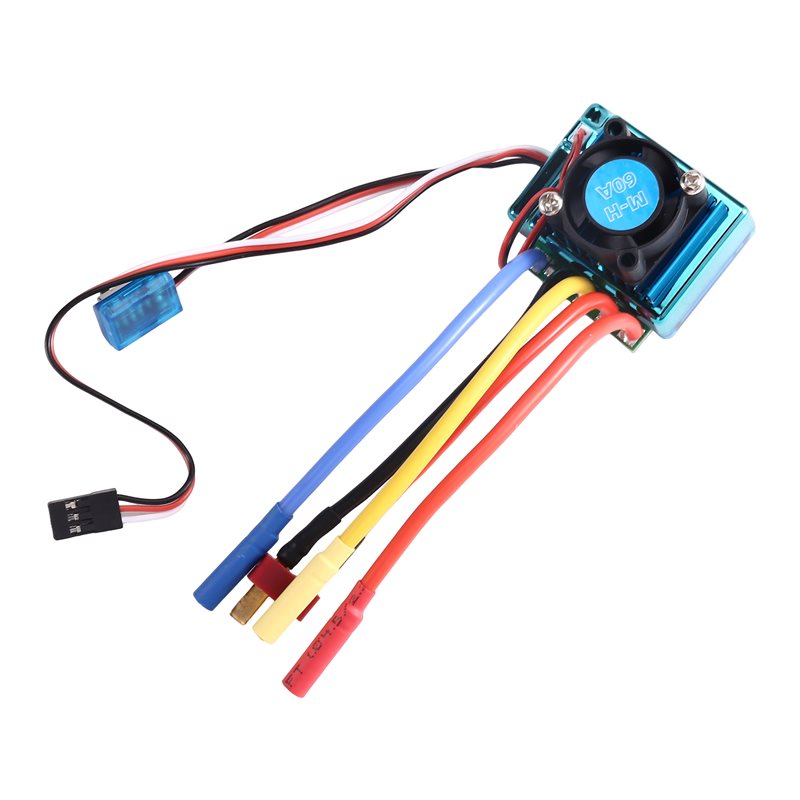Banana Plug - B78B-ตัวควบคุมความเร็ว พร้อม ESC แบบไร้แปรงถ่าน 60A ขั้วต่อแบบ