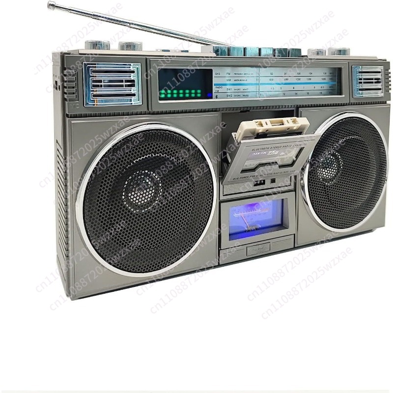 Usb Sound Card - ลำโพงบลูทูธย้อนยุค สเตอริโอ ซับวูฟเฟอร์ การ์ดเสียงแบบเสียบปลั๊ก ซับวูฟเฟอร์แบบพกพา USB