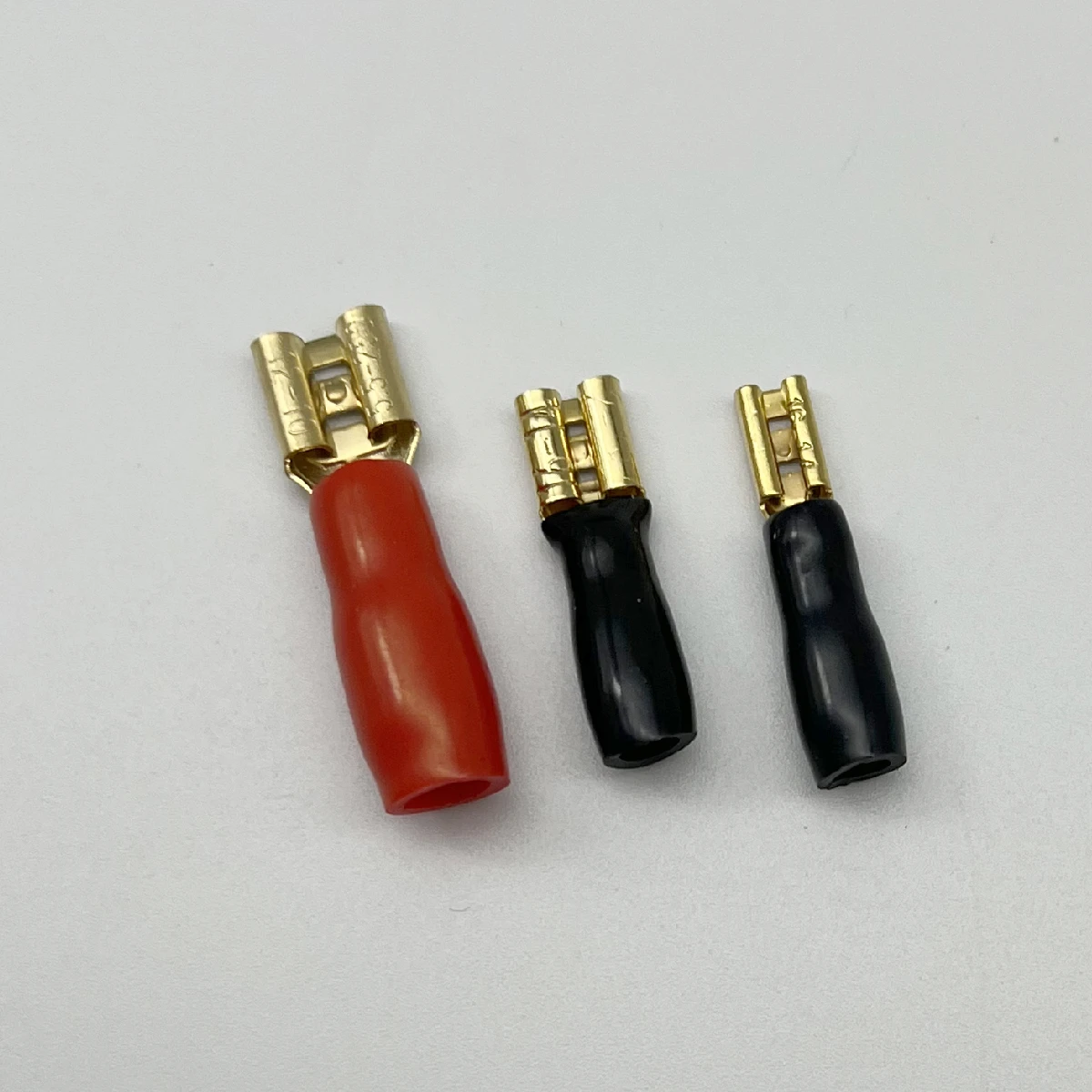 Speaker Crossover - รถยนต์บ้านเสียงทองแดงบริสุทธิ์ทองแดงชุบลำโพง2.8/4.8/6.3Terminal ทองแดงบริสุทธิ์ Crossover U-Shaped Terminal ปลั๊กลำโพง