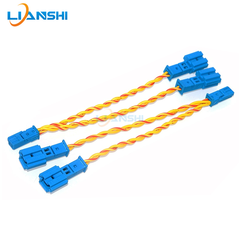Audio Jumper Wire - รถลําโพงทวีตเตอร์สายเคเบิลอะแดปเตอร์สเตอริโอเชื่อมต่อสายไฟสําหรับ BMW X1 X3 X5 F10