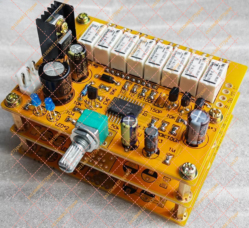 Volume Control Board - บอร์ดควบคุมระดับเสียงรีเลย์ R2R ขั้นสูง, โมดูลลดระดับเสียงไฮไฟ
