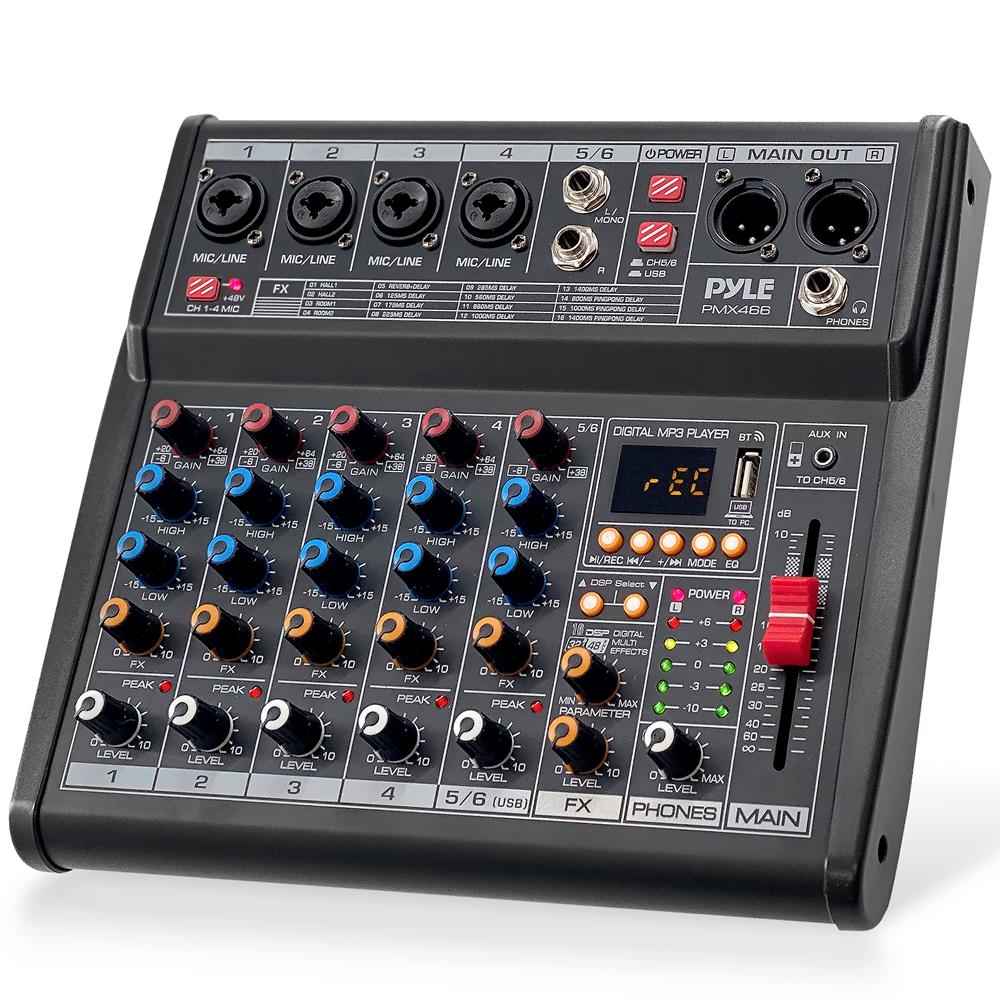 Audio Interface - มิกเซอร์เสียงขนาดกะทัดรัด อินเทอร์เฟซเสียงระดับโปร
