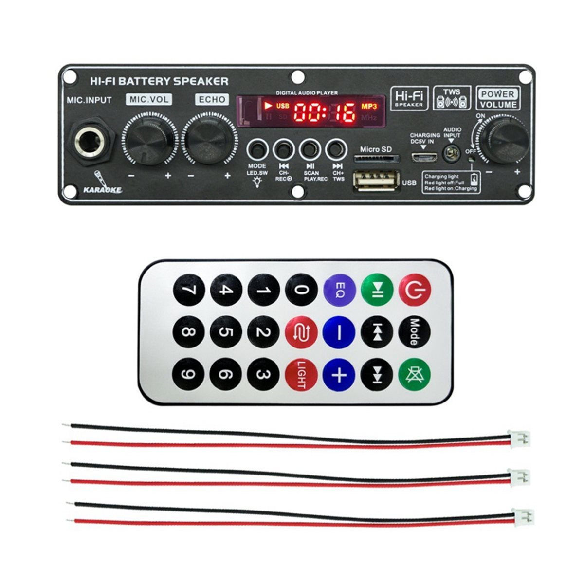 อัปเดต 2X10W 3.7V บอร์ดแอมพลิฟ - Diy Speaker บทวิจารณ์และราคา