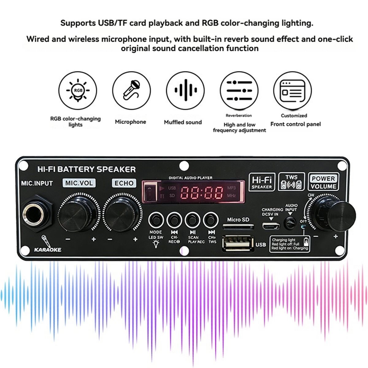 อัปเดต 2X10W 3.7V บอร์ดแอมพลิฟ - Diy Speaker บทวิจารณ์และราคา