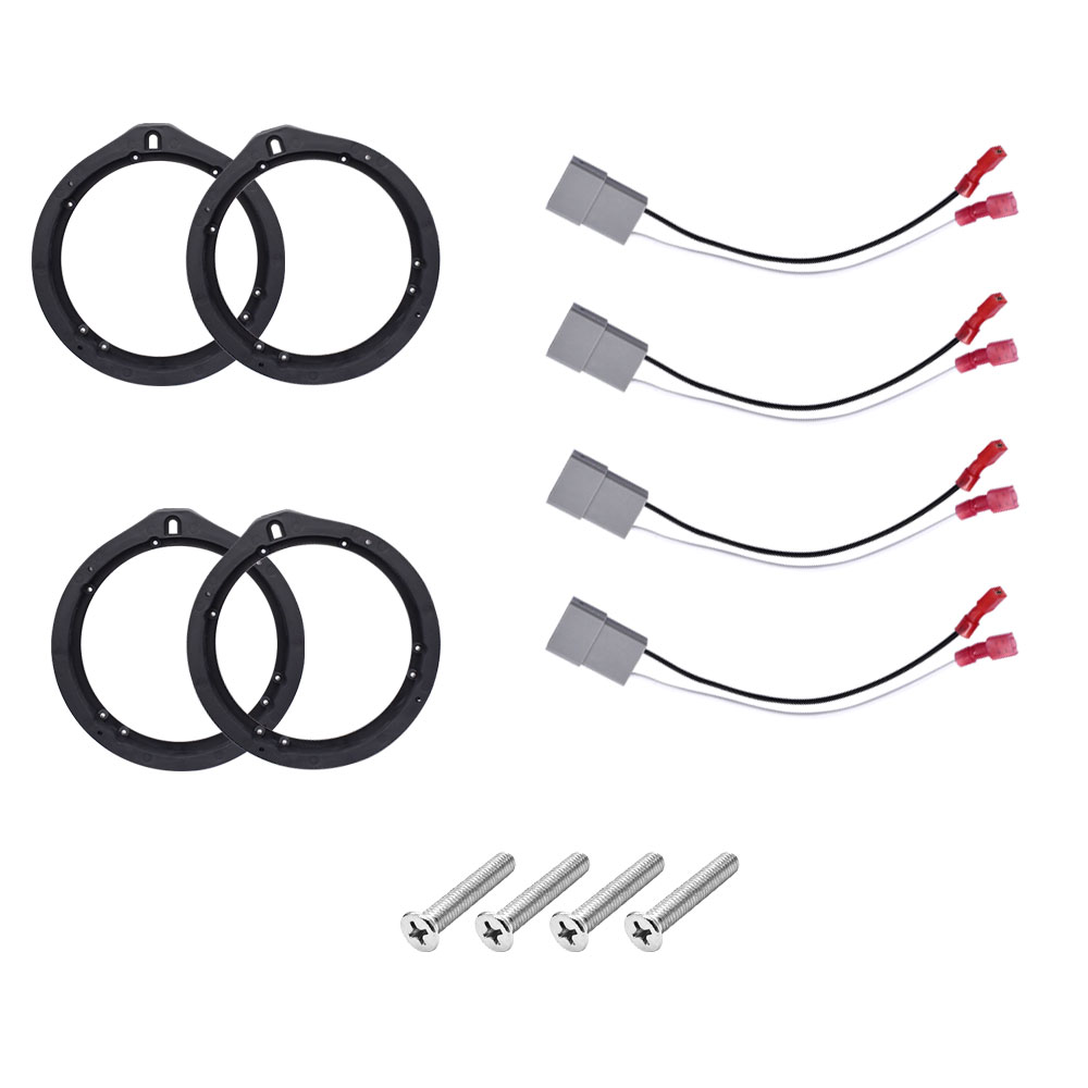 2 คู่ 6.5 นิ้วรถประตูลําโพงอะแ - Audio Jumper Wire บทวิจารณ์และราคา