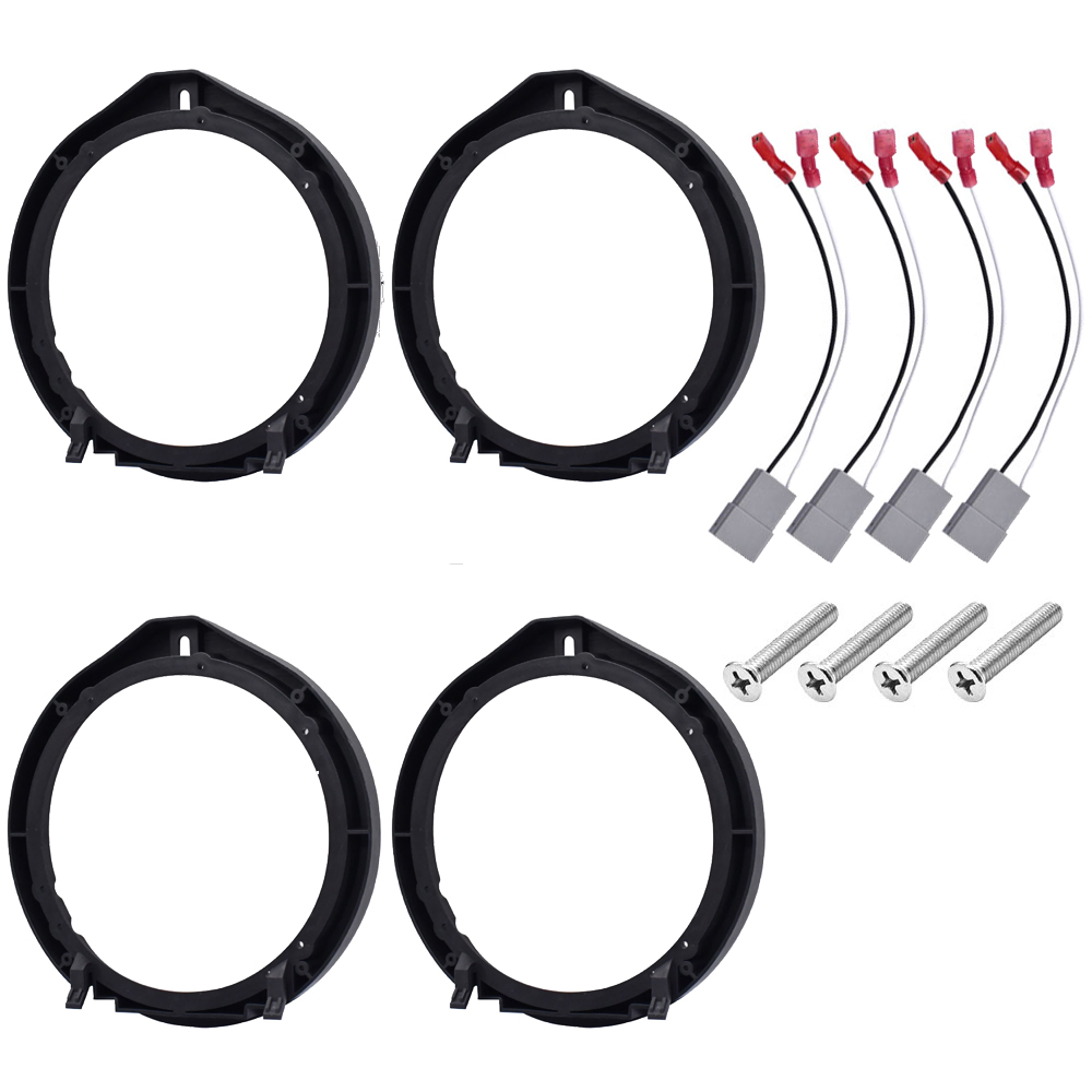 2 คู่ 6.5 นิ้วรถประตูลําโพงอะแ - Audio Jumper Wire บทวิจารณ์และราคา