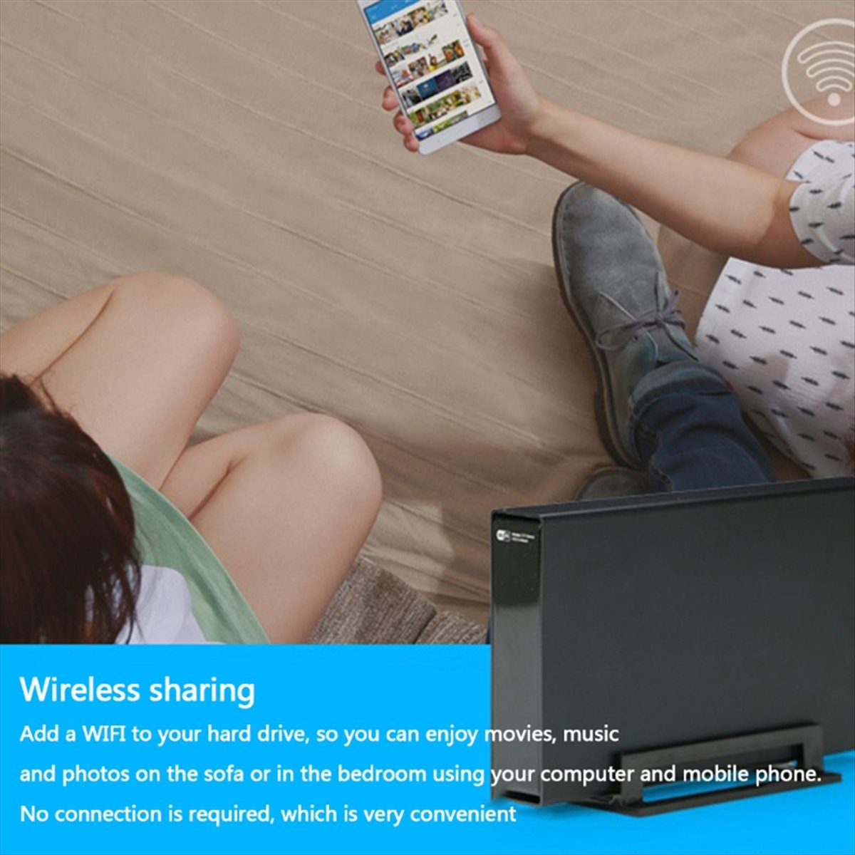 DT271/แบบพกพา 3.5 นิ้ว HDD SSD - Speaker Enclosure บทวิจารณ์และราคา