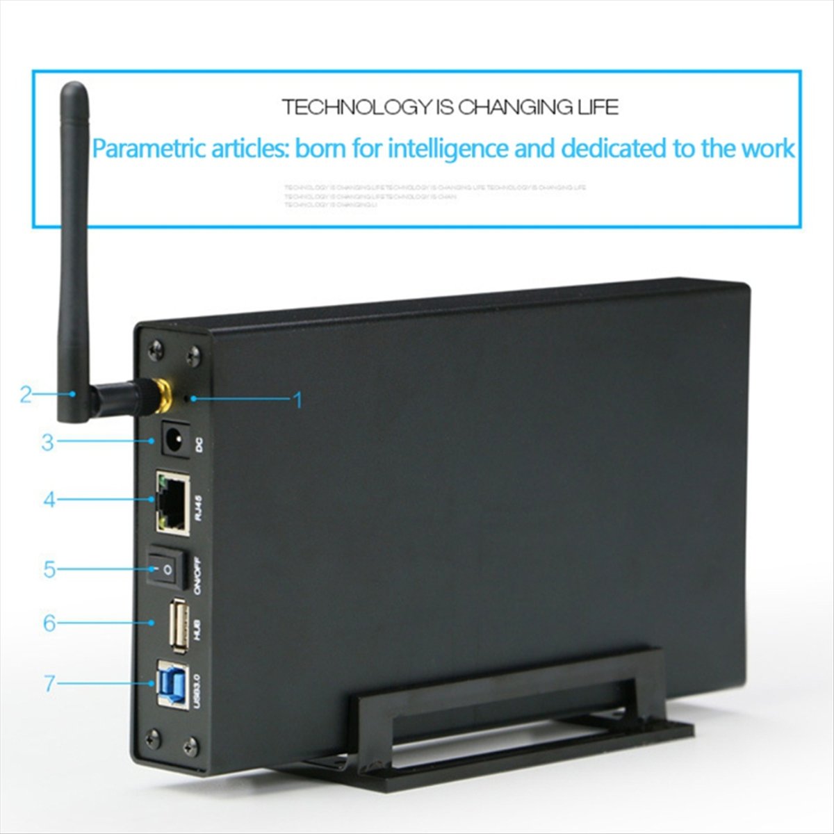 DT271/แบบพกพา 3.5 นิ้ว HDD SSD - Speaker Enclosure บทวิจารณ์และราคา