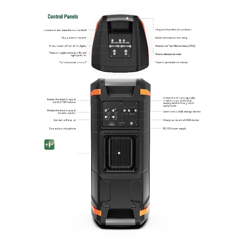 ลำโพงพกพาขนาด 6.5 นิ้ว พร้อมวู - Woofer บทวิจารณ์และราคา