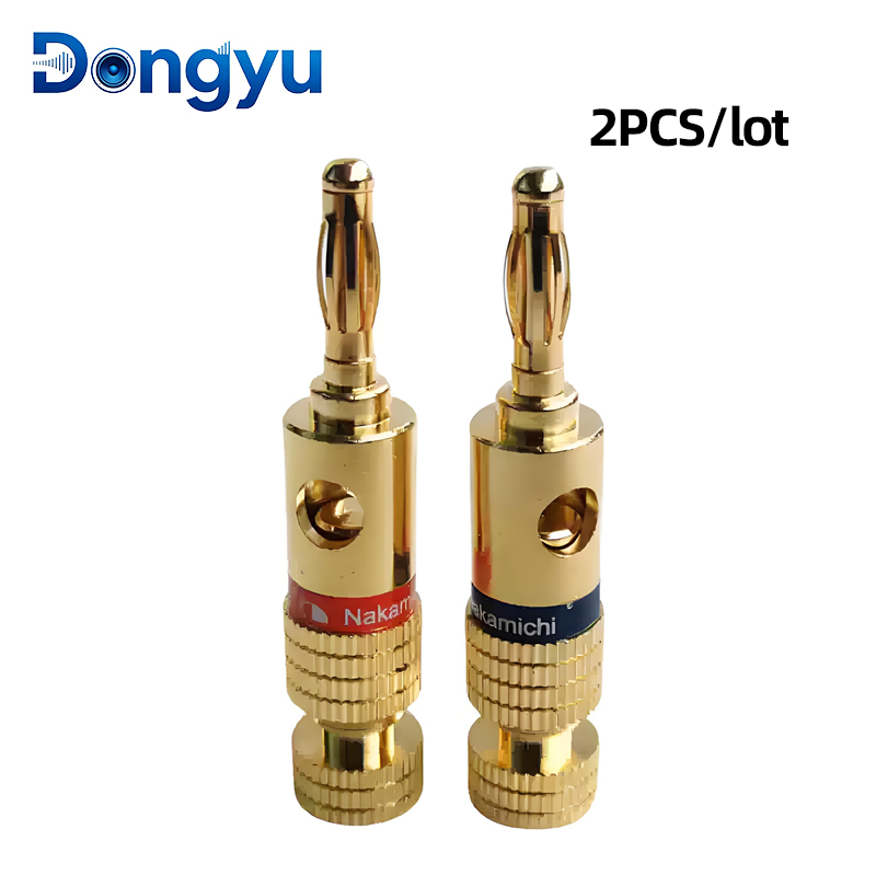 ขั้วต่อกล้วยนาคามิจิ 4 มม. ชุบ - Banana Plug บทวิจารณ์และราคา