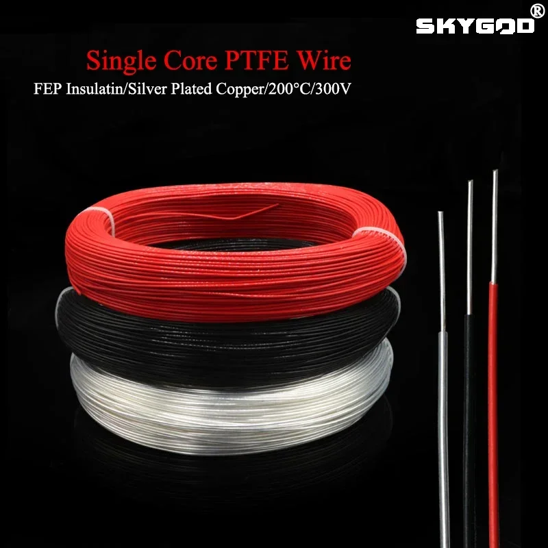 2/5/10/20/50M SINGLE Core PTFE - Audio Jumper Wire บทวิจารณ์และราคา