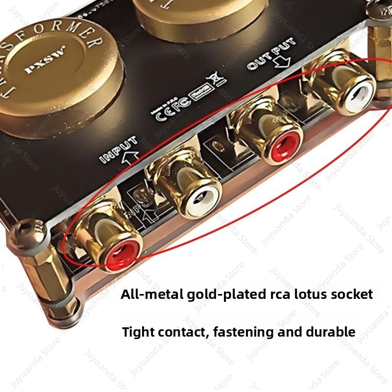 AV103 ตัวแยกสัญญาณเสียงและหม้อ - Passive Preamp บทวิจารณ์และราคา