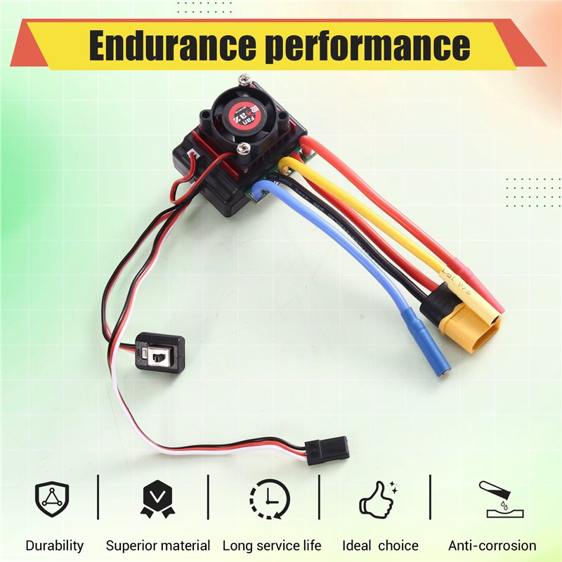 AINY-60A ตัวควบคุมความเร็ว ESC - Banana Plug บทวิจารณ์และราคา