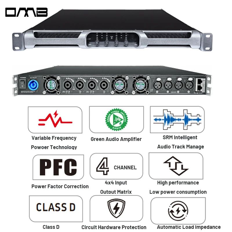 เครื่องขยายเสียง TLF PFA12KLed - Class D Amplifier บทวิจารณ์และราคา