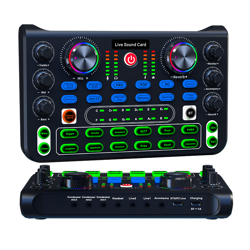อินเทอร์เฟซเสียงระดับมืออาชีพ  - Usb Sound Card บทวิจารณ์และราคา