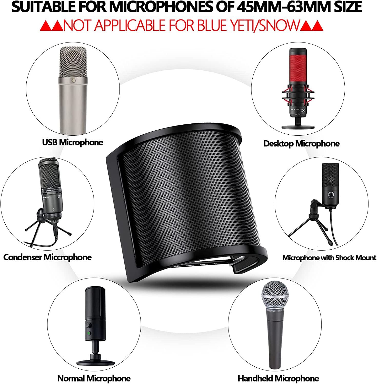 หน้ากากกันลมโลหะสำหรับ A6V, แผ - Ribbon Microphone บทวิจารณ์และราคา
