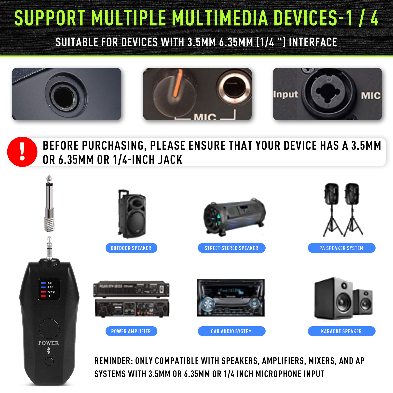 ไมโครโฟนไร้สายแบบมือถืออเนกประ - Condenser Microphone Kit บทวิจารณ์และราคา