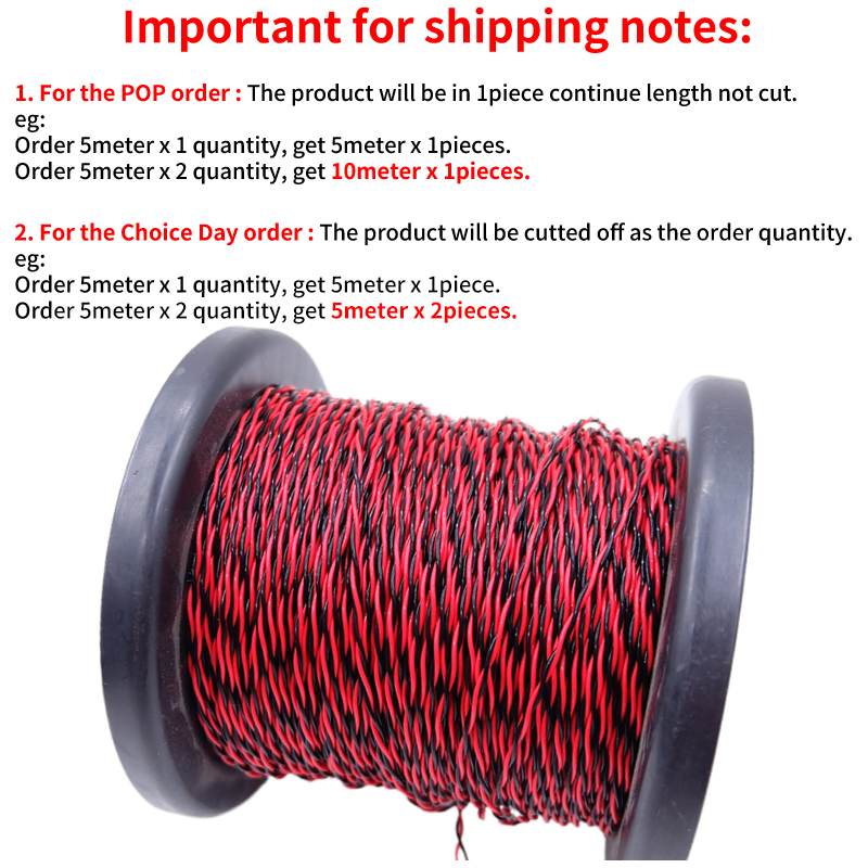 2 M/10 M 2 pins PTFE ลวด 30/26 - Audio Jumper Wire บทวิจารณ์และราคา