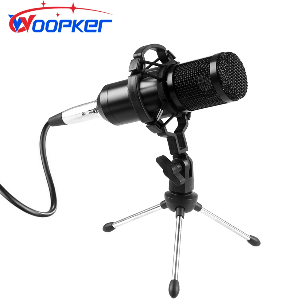 Woopker ไมโครโฟนคอนเดนเซอร์มือ - Condenser Microphone Kit บทวิจารณ์และราคา