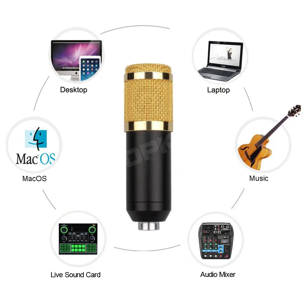 Woopker ไมโครโฟนคอนเดนเซอร์มือ - Condenser Microphone Kit บทวิจารณ์และราคา
