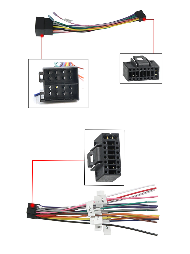 ปลั๊ก 16 พินสาย ISO มาตรฐานอะแ - Audio Cable Rca บทวิจารณ์และราคา