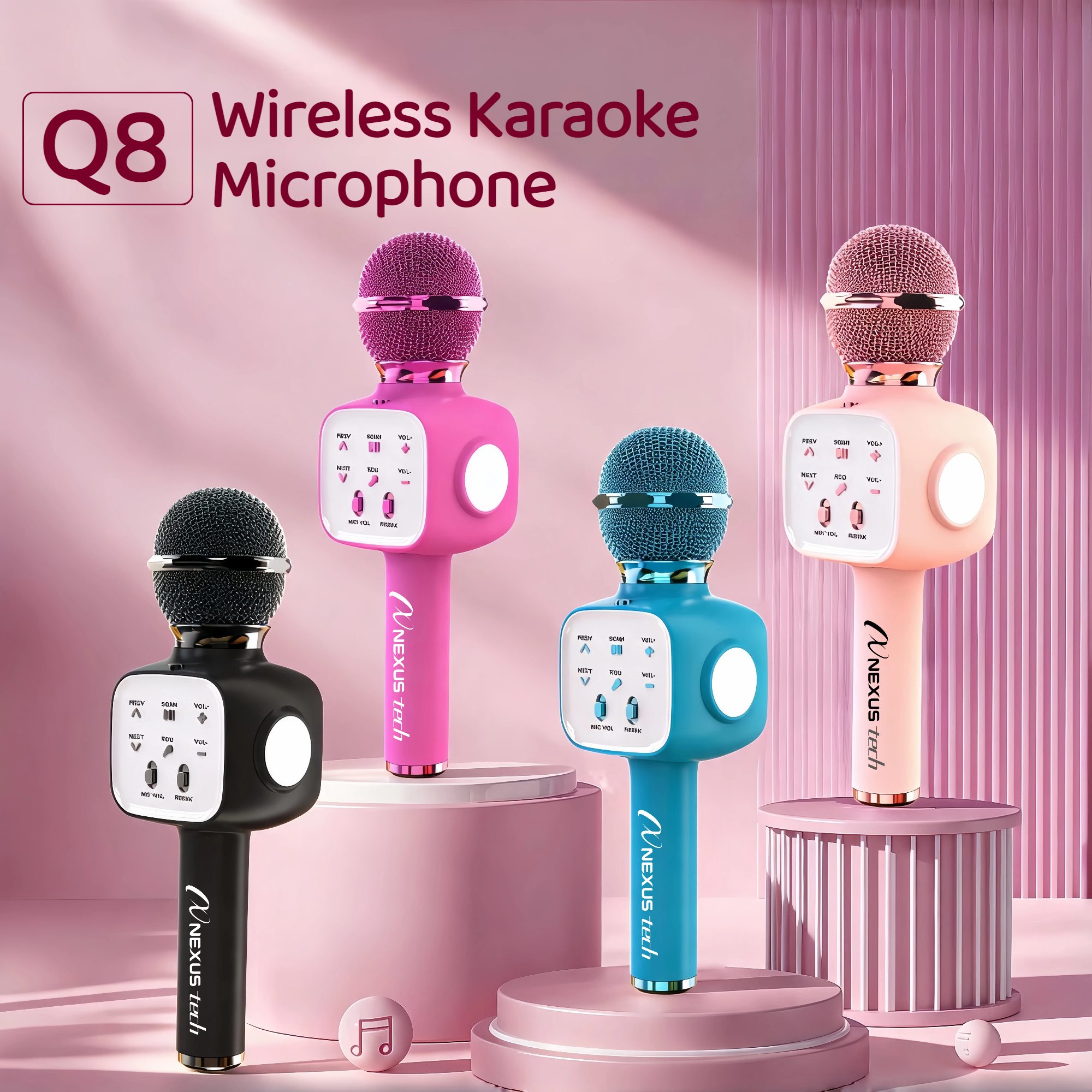 เครื่องคาราโอเกะไร้สายพรีเมียม - Condenser Microphone Kit บทวิจารณ์และราคา