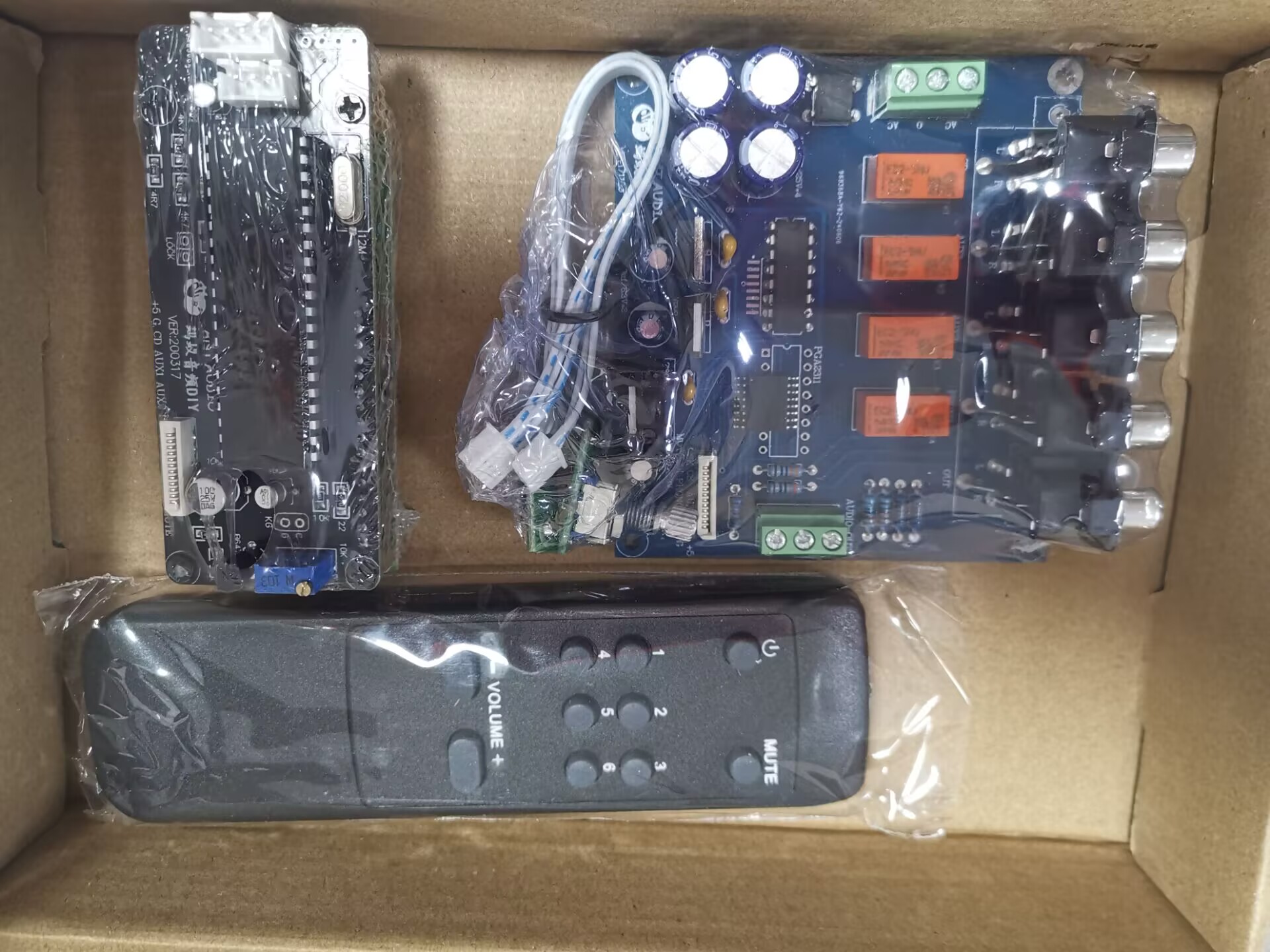ไฮไฟรีโมทคอนโทรลควบคุมระดับเสี - Volume Control Board บทวิจารณ์และราคา