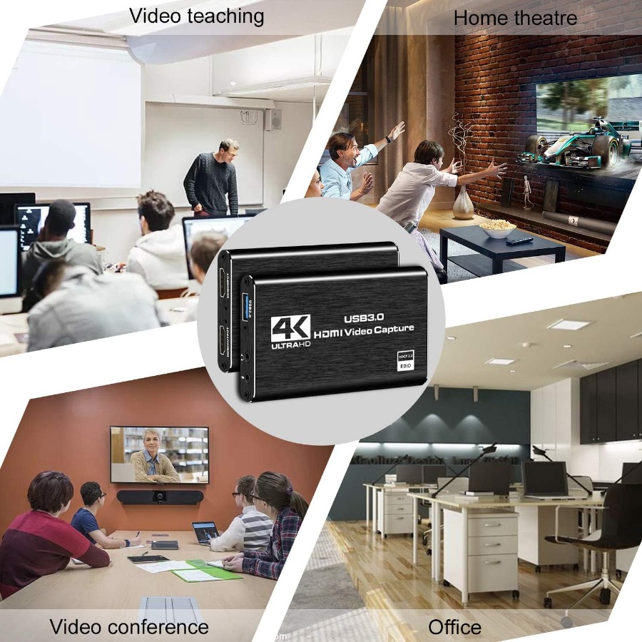 การ์ดบันทึกวิดีโอ 4K USB 3.0 ร - Usb Sound Card บทวิจารณ์และราคา