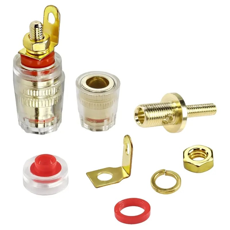 2/4 ชิ้น ขั้วต่อแบบบานาน่า 4 ม - Banana Plug บทวิจารณ์และราคา