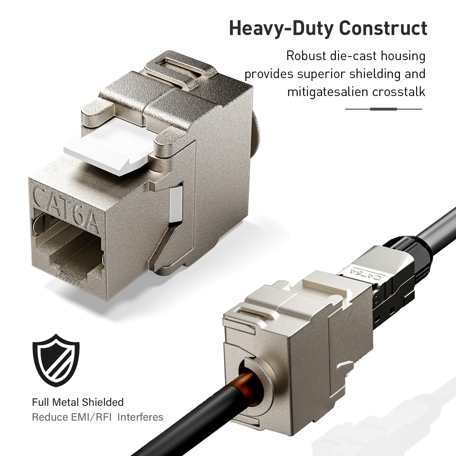 ZoeRax Keystone Module Jacks C - Rj45 Jack บทวิจารณ์และราคา