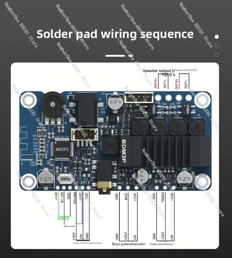 BDM3P บลูทูธแบบพกพา 5.3 เครื่อ - Diy Speaker บทวิจารณ์และราคา