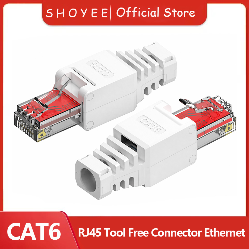หัวต่อสายอีเธอร์เน็ต Gigabit T - Rj45 Jack บทวิจารณ์และราคา