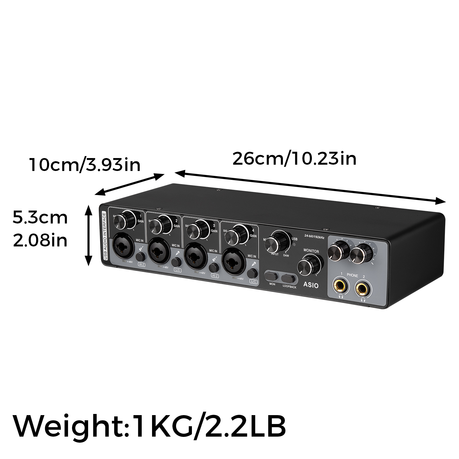 ราคาโรงงาน MQ44 ออดิโออินเตอร์ - Audio Interface บทวิจารณ์และราคา