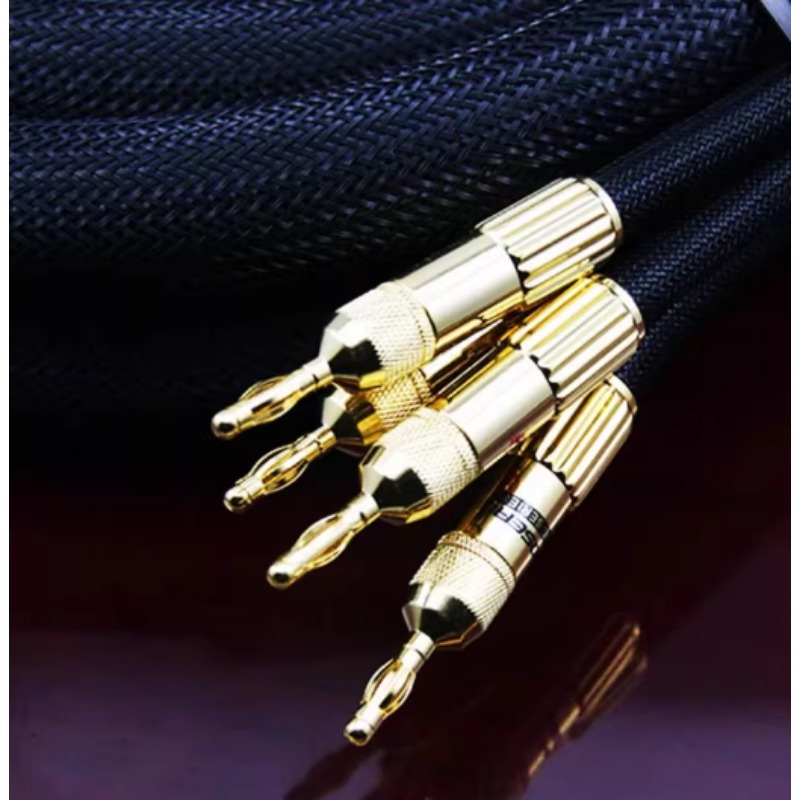 สายลำโพงคุณภาพสูง Choseal 6N O - Banana Plug บทวิจารณ์และราคา