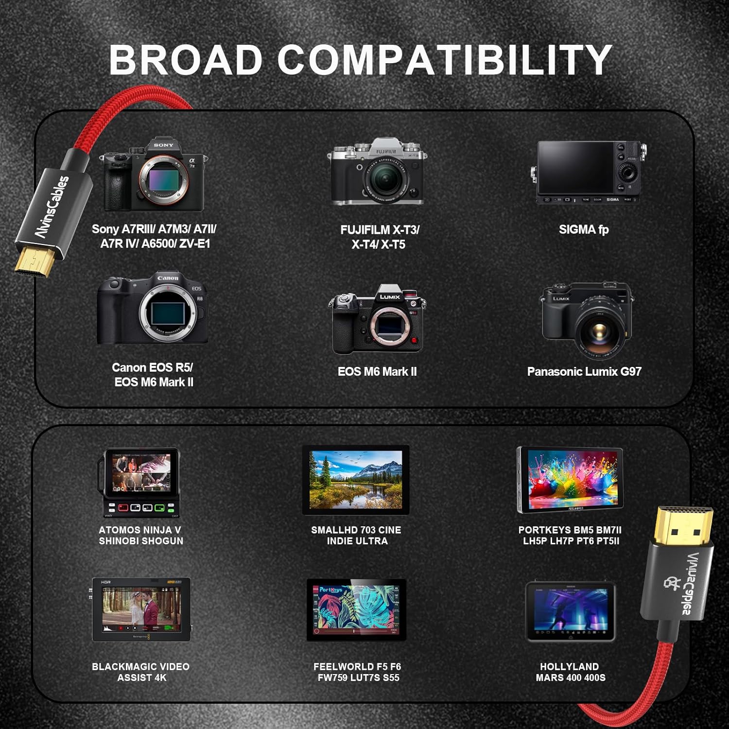 สายถักแบบขด 8K 2.1 Micro-HDMI  - Mdi Cable บทวิจารณ์และราคา