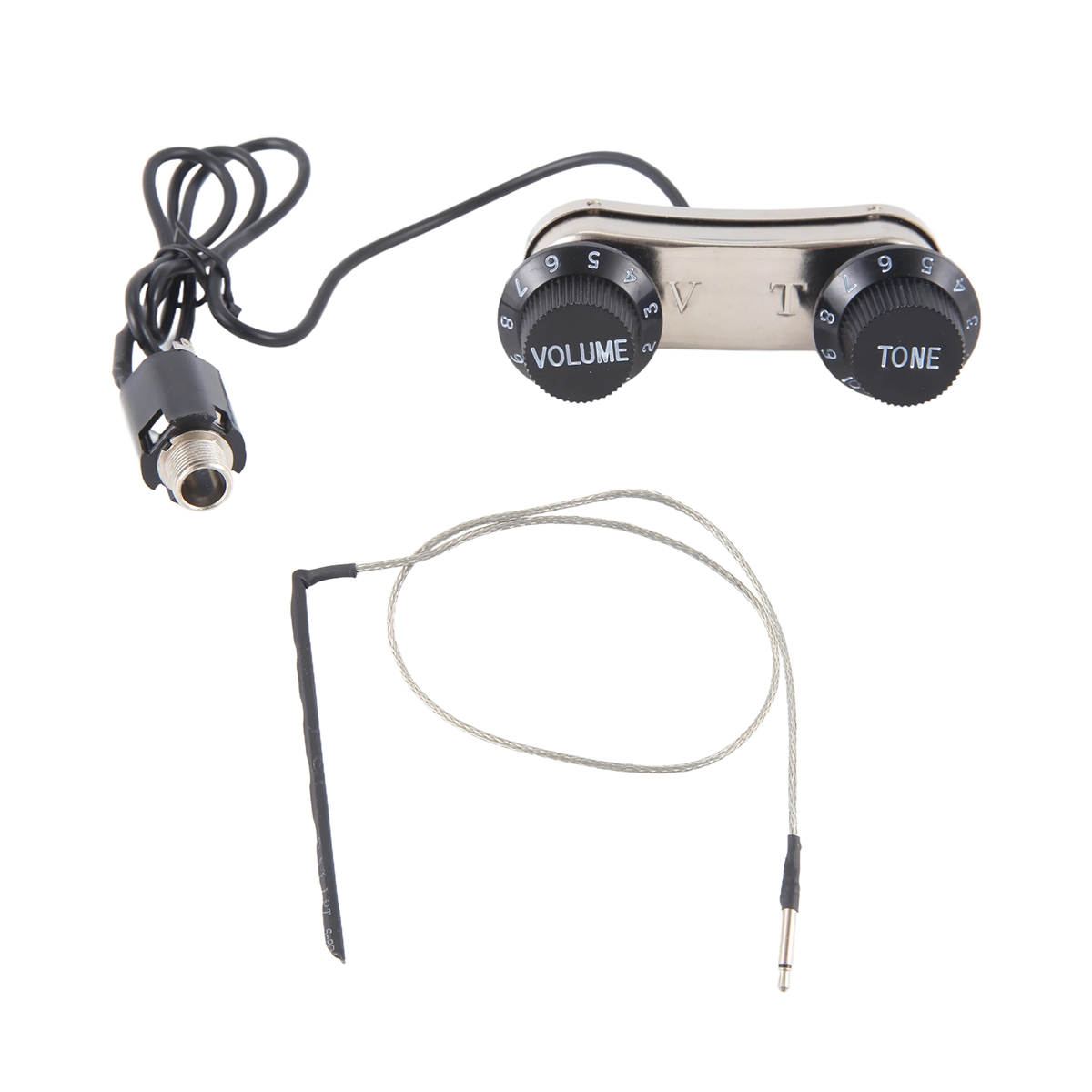 ปิ๊กอัพกีตาร์โปร่ง Piezo & Pas - Passive Preamp บทวิจารณ์และราคา