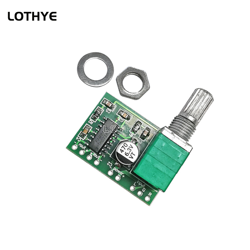 PAM8403 Mini DC 5V 2 ช่อง 2*3W - Volume Control Board บทวิจารณ์และราคา