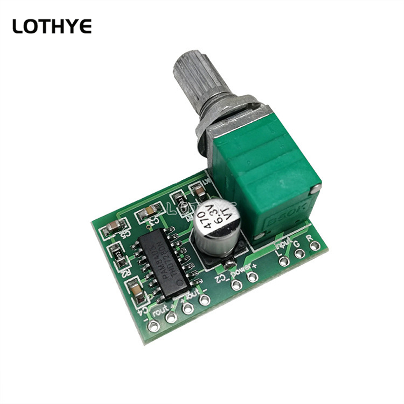 PAM8403 Mini DC 5V 2 ช่อง 2*3W - Volume Control Board บทวิจารณ์และราคา