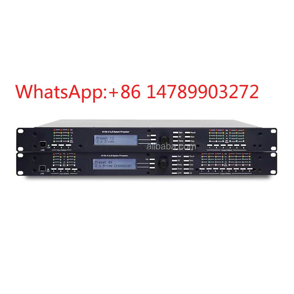 โปรเซสเซอร์ลำโพง FIR DSP 4 เข้ - Speaker Crossover บทวิจารณ์และราคา