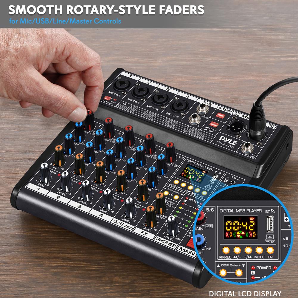 มิกเซอร์เสียงขนาดกะทัดรัด อินเ - Audio Interface บทวิจารณ์และราคา