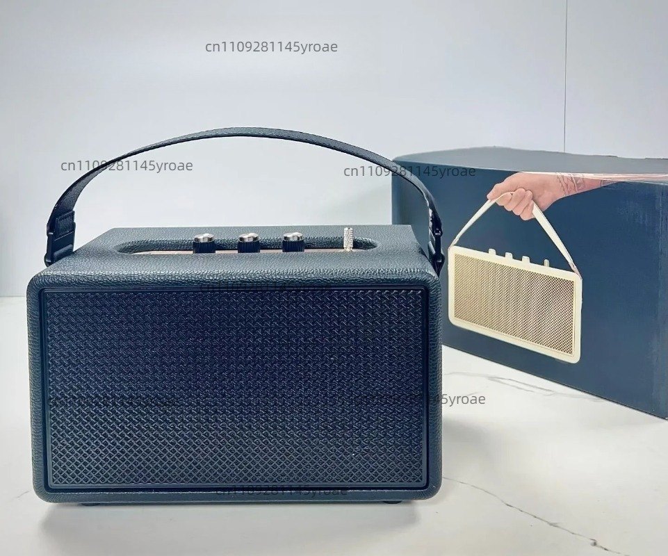 ลำโพงไม้สไตล์เรโทร M26 กำลังขั - Subwoofer บทวิจารณ์และราคา
