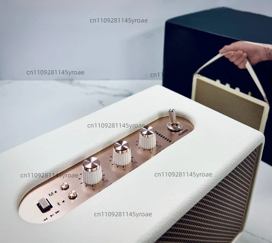 ลำโพงไม้สไตล์เรโทร M26 กำลังขั - Subwoofer บทวิจารณ์และราคา