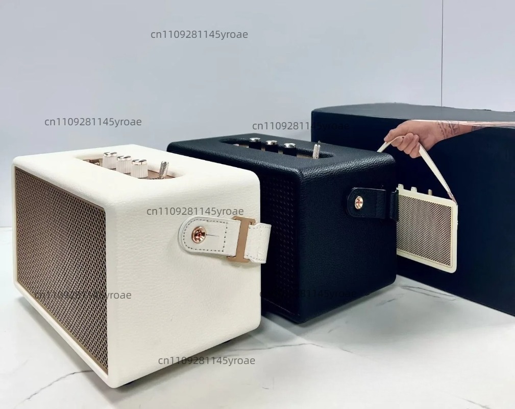 ลำโพงไม้สไตล์เรโทร M26 กำลังขั - Subwoofer บทวิจารณ์และราคา